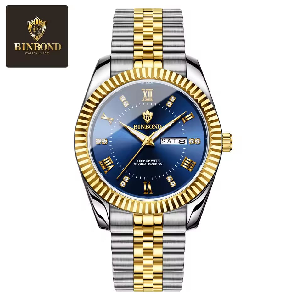 BINBOND B0756 - Luxury fashion Quartz Watch for Men