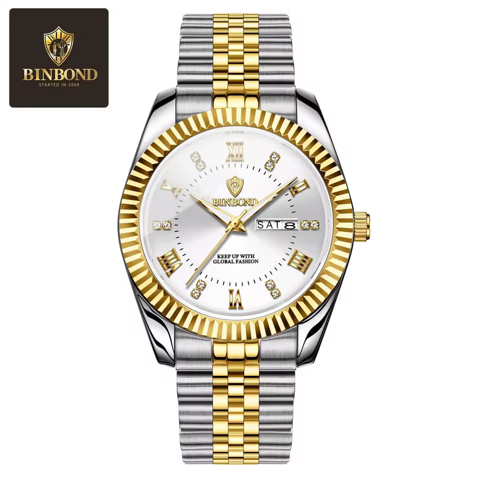 BINBOND B0756 - Luxury fashion Quartz Watch for Men