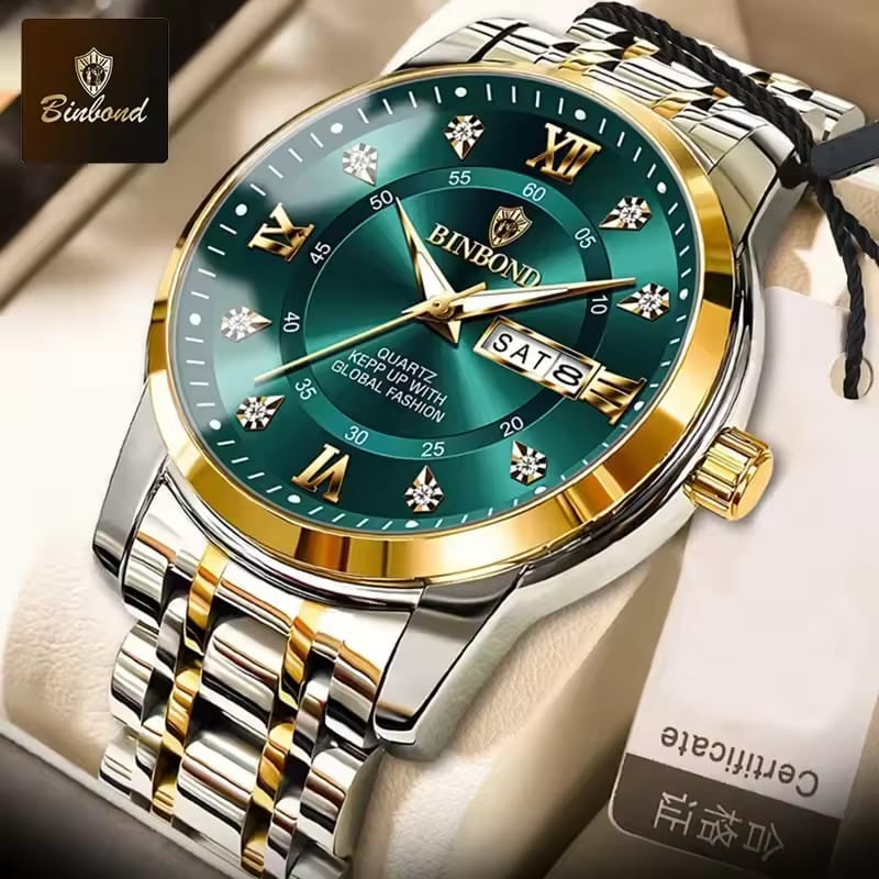BINBOND B7169 – Luxury Fashion Quartz Watch for Men
