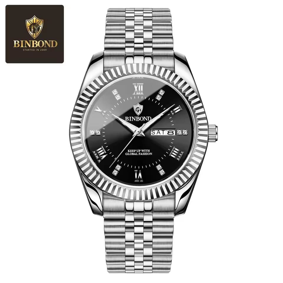 BINBOND B0756 - Luxury fashion Quartz Watch for Men