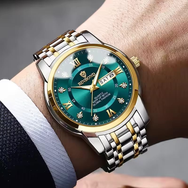 BINBOND B7169 – Luxury Fashion Quartz Watch for Men