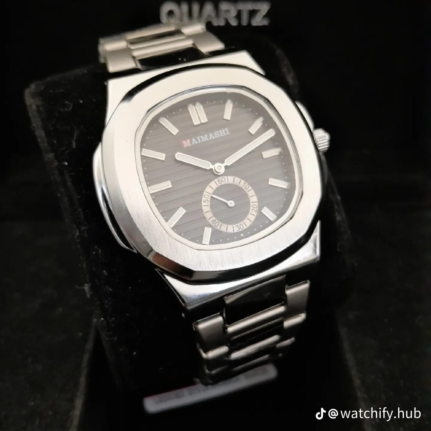 MAIMASHI Original – Down Second Stainless Steel Watch