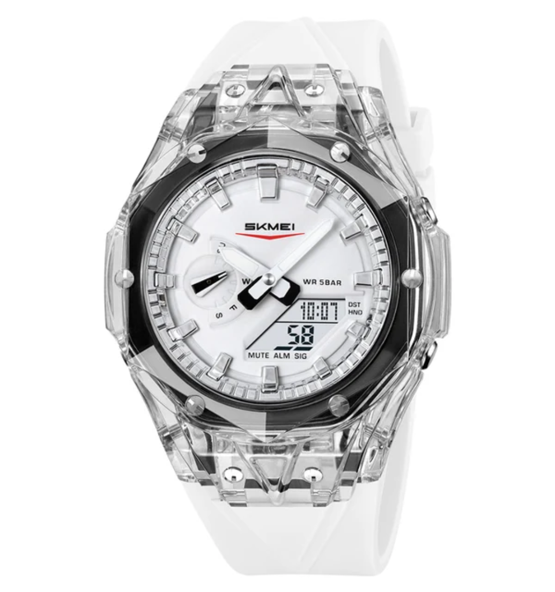 SKMEI 2411 – Waterproof 50M Digital Men’s Sport Watch with Multi-Timezone