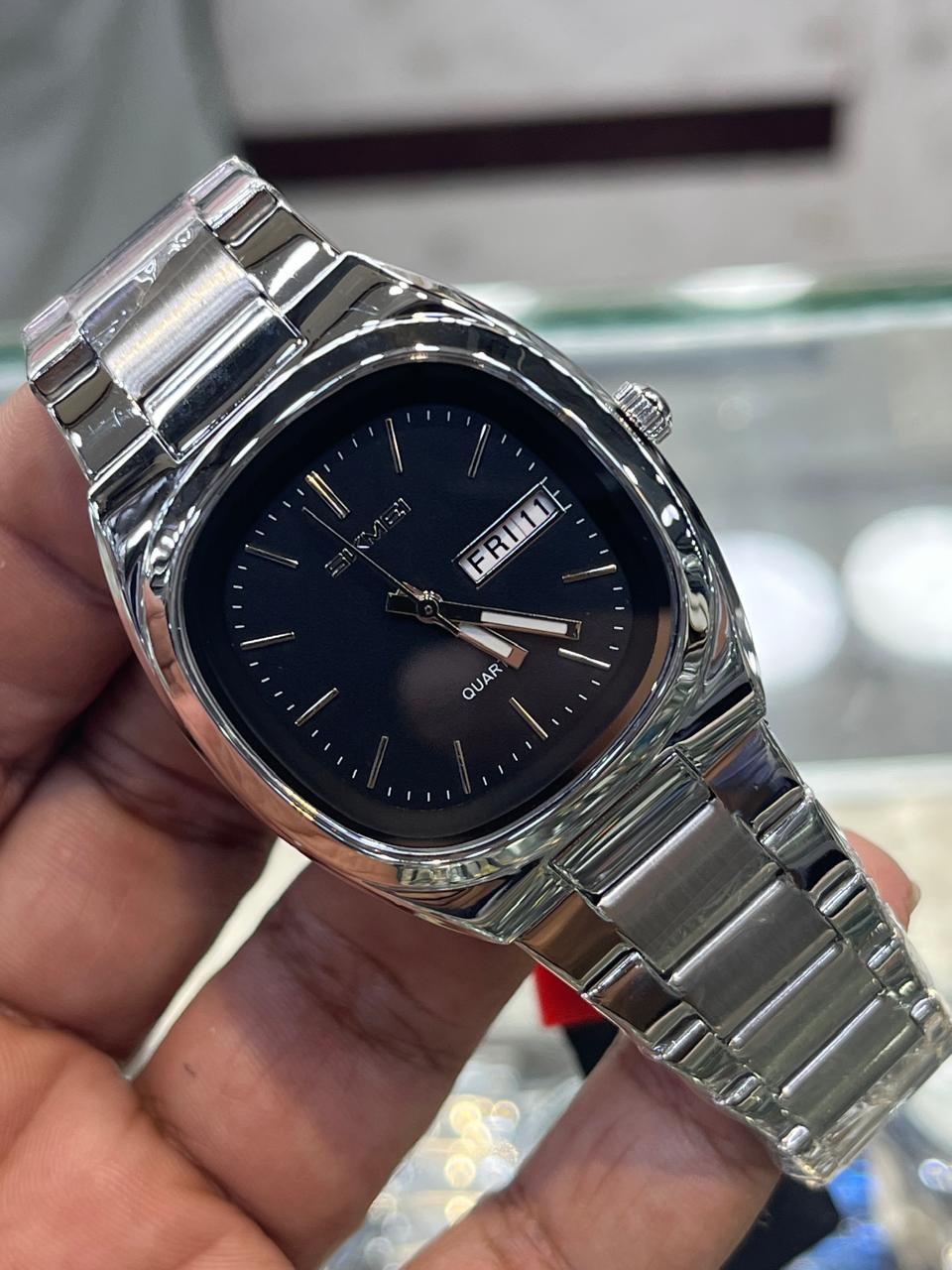 SKMEI 2420 Men’s & Unisex Stainless Steel Analog Watch