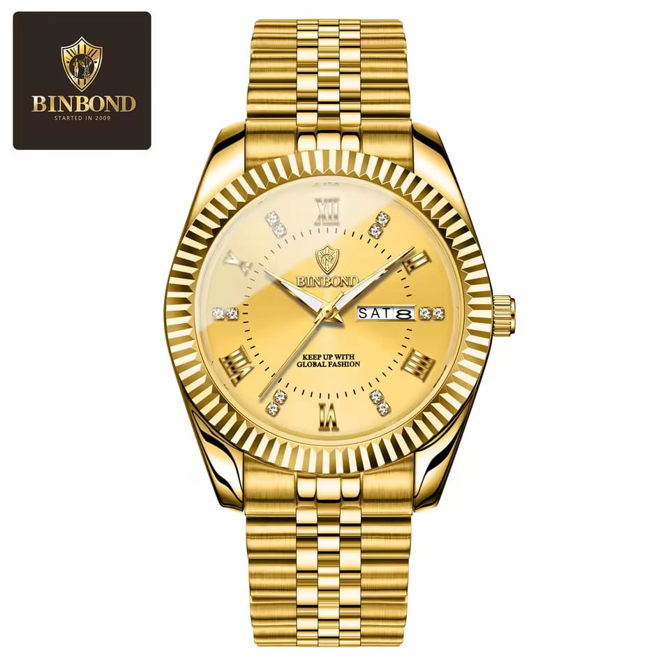 BINBOND B0756 - Luxury fashion Quartz Watch for Men