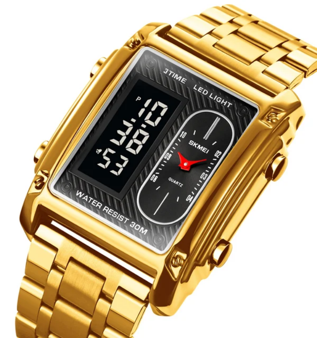 SKMEI 1868 – Dual Time Men’s Analog Digital Watch