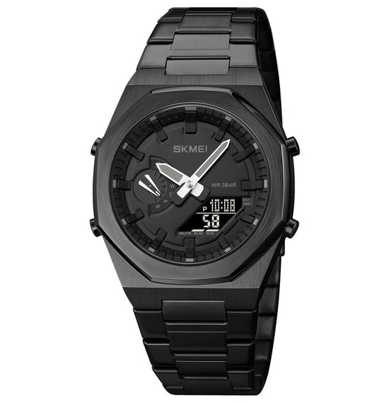 SKMEI 1816 – Dual Time Men’s Quartz Analog Digital Watch