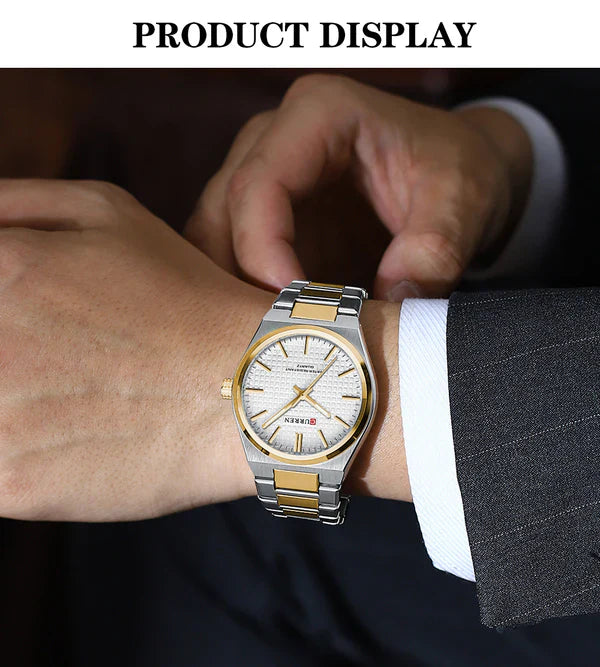 CURREN 8439 Men's Stainless Steel Watch