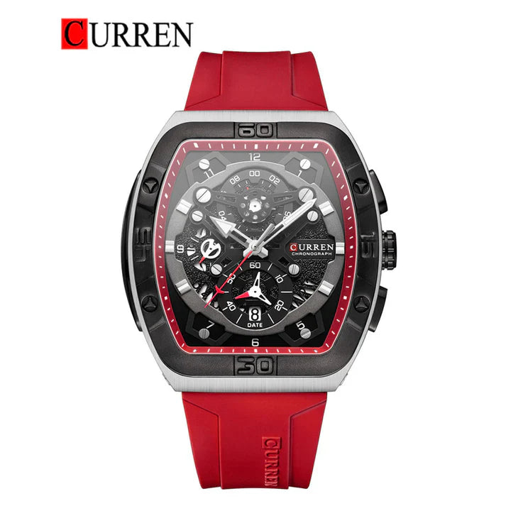 CURREN Original – Men's Wrist Watch with Rubber Strap